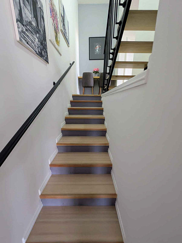 Apartment with panoramic sea view on the first line in Krasici — photo 14